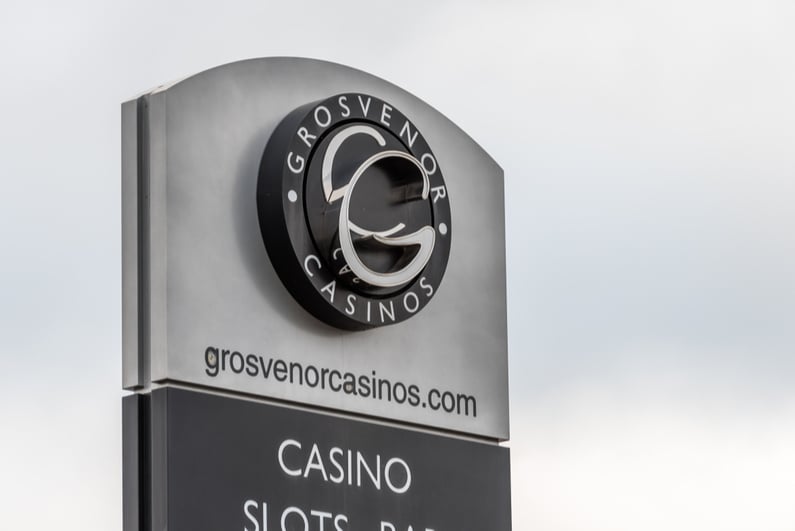 Grosvenor Casino log sign