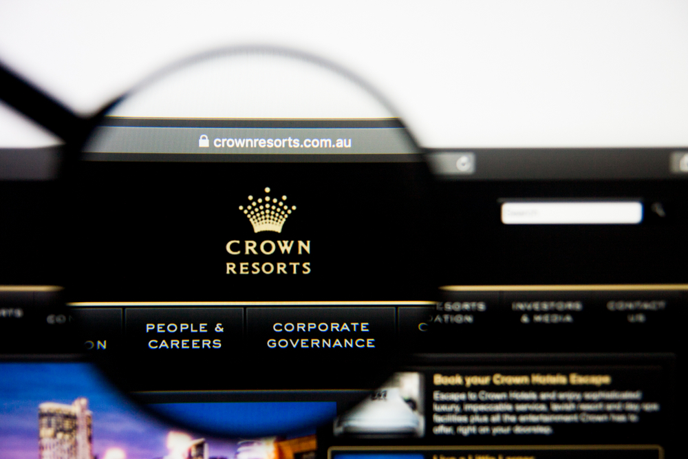 Crown Resorts website homepage