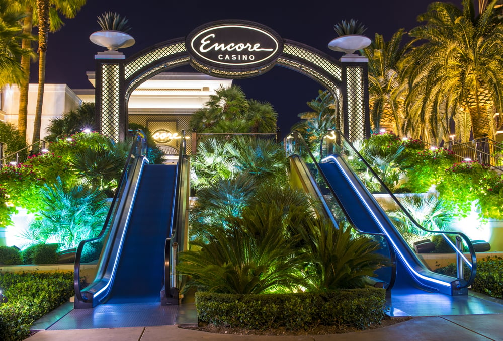 Encore Casino entrance in Las Vegas