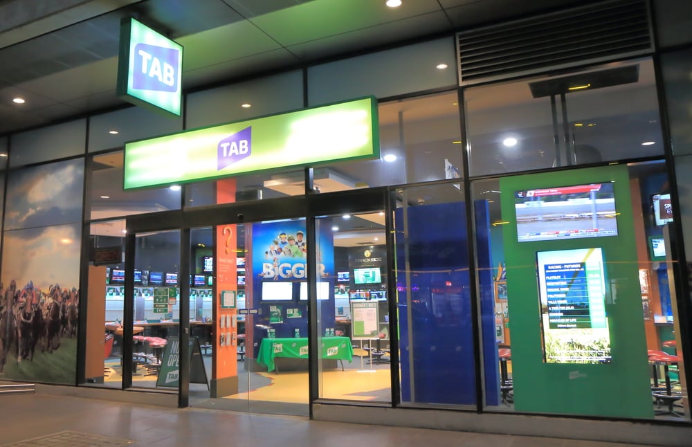 TAB-branded betting shop