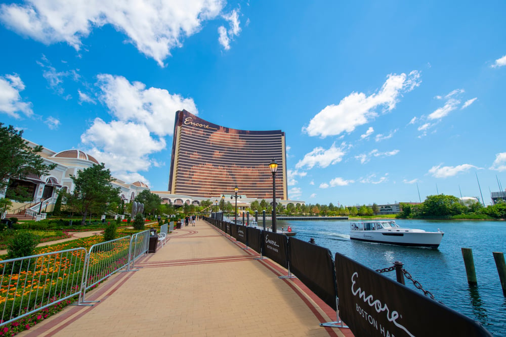 Encore Boston Harbor riverside casino resort