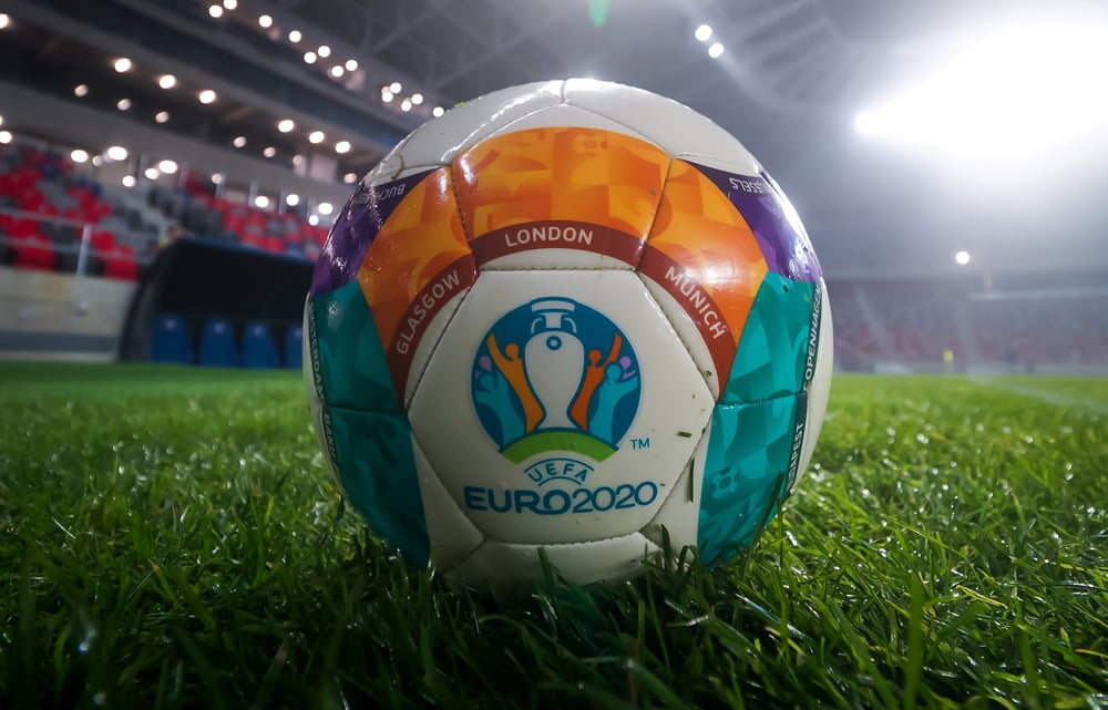 A EURO 2020 football