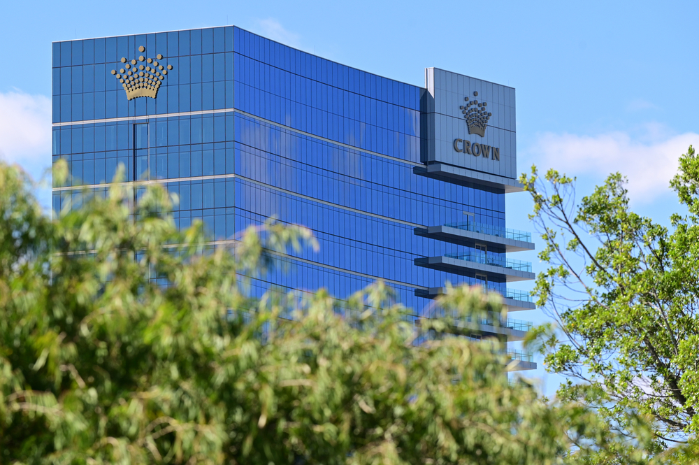 Crown Resorts building in Perth